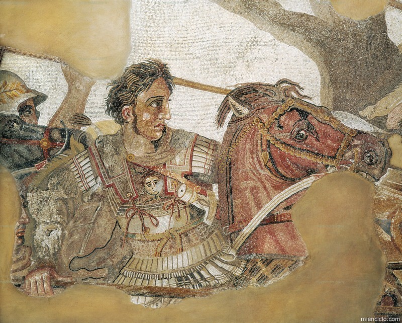 Tal día como hoy de 323 a. C. fallece Alejandro Magno, rey de Macedonia y conquistador del Imperio aqueménida.