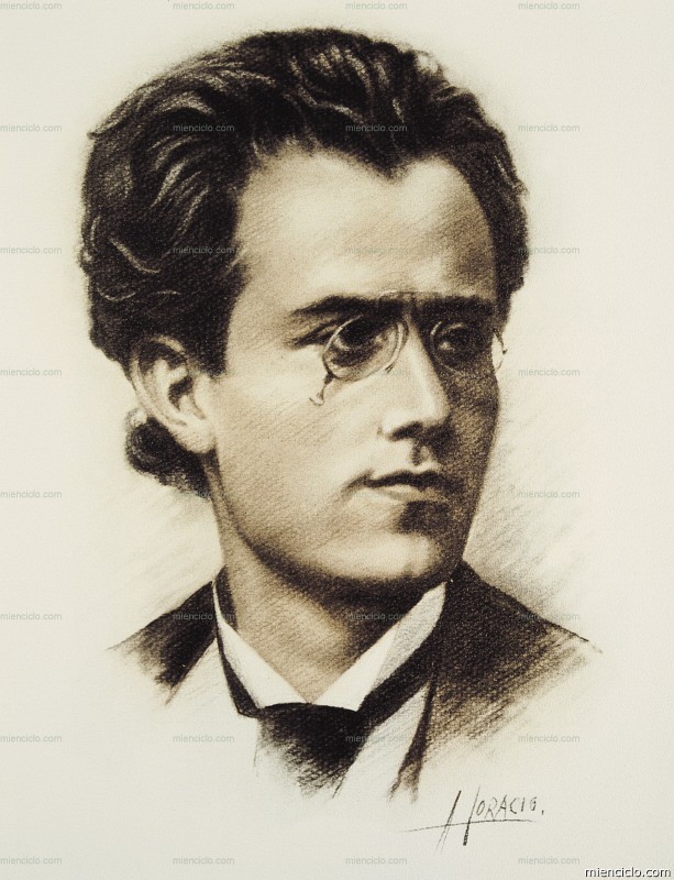 El 7 de julio de 1860 nació el compositor austríaco Gustav Mahler