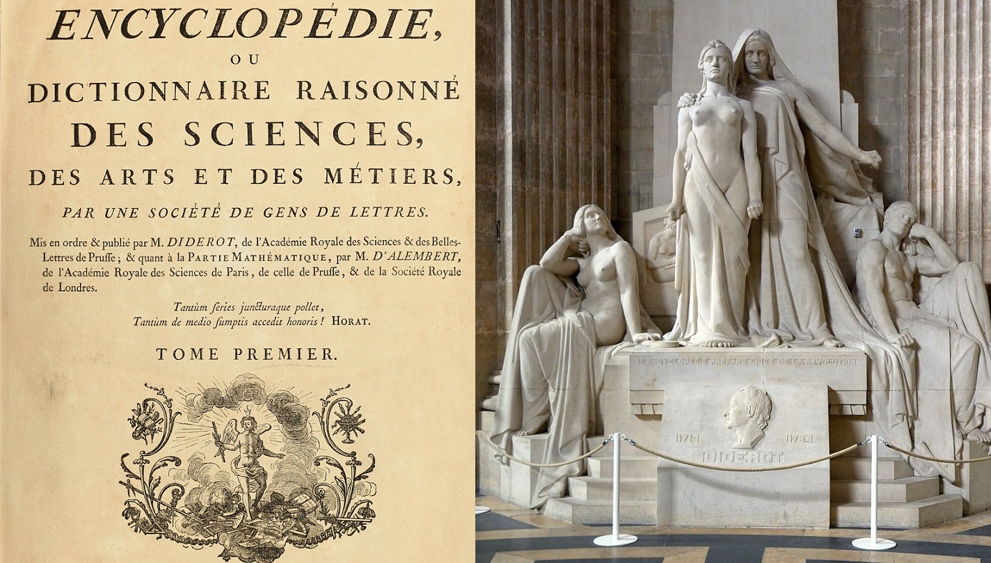 Denis Diderot, filósofo y escritor francés, codirector de L’Encyclopédie