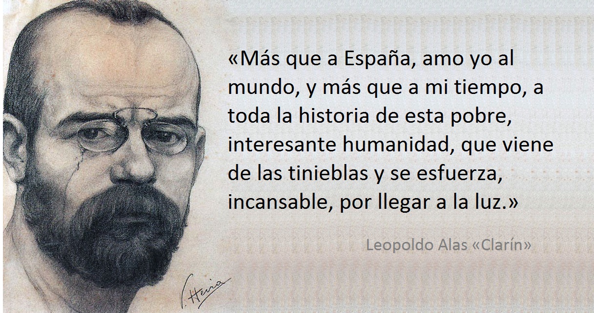 Un 25 de abril de 1852 nace Leopoldo Alas, Clarín