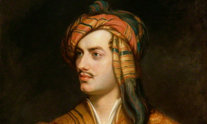 Tal día como hoy de 1824 fallece lord Byron, considerado uno de los escritores más versátiles e importantes del Romanticismo