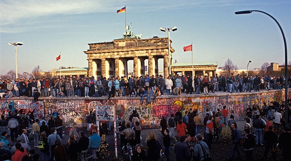 Un 9 de noviembre de 1989, cae el Muro de Berlín