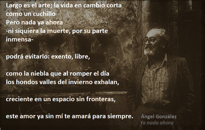 Se cumplen 10 años de la muerte del poeta Ángel González