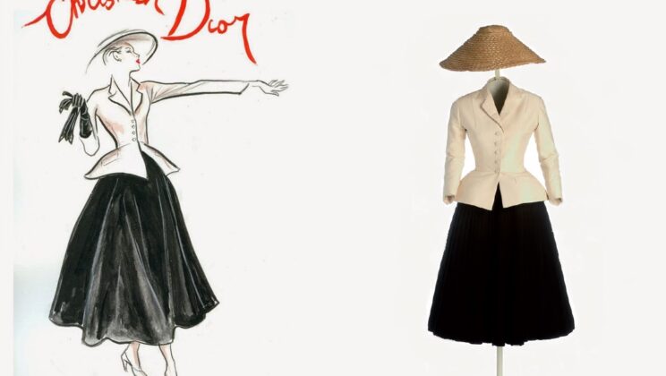 Hace 75 años, en París, Christian Dior presenta The New Look