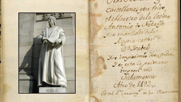 V Centenario del Fallecimiento de Antonio de Nebrija autor de la primera Gramática castellana